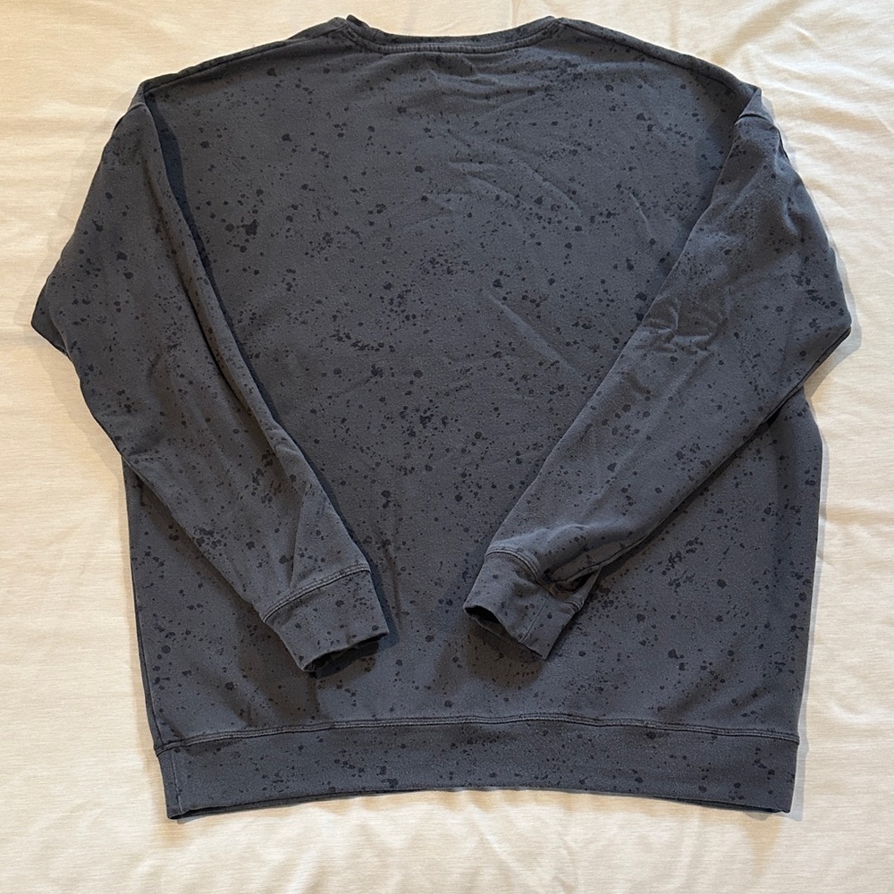 Athleta Studio to Street Splatter Crewneck – Heather Grey - Picture 6 of 6